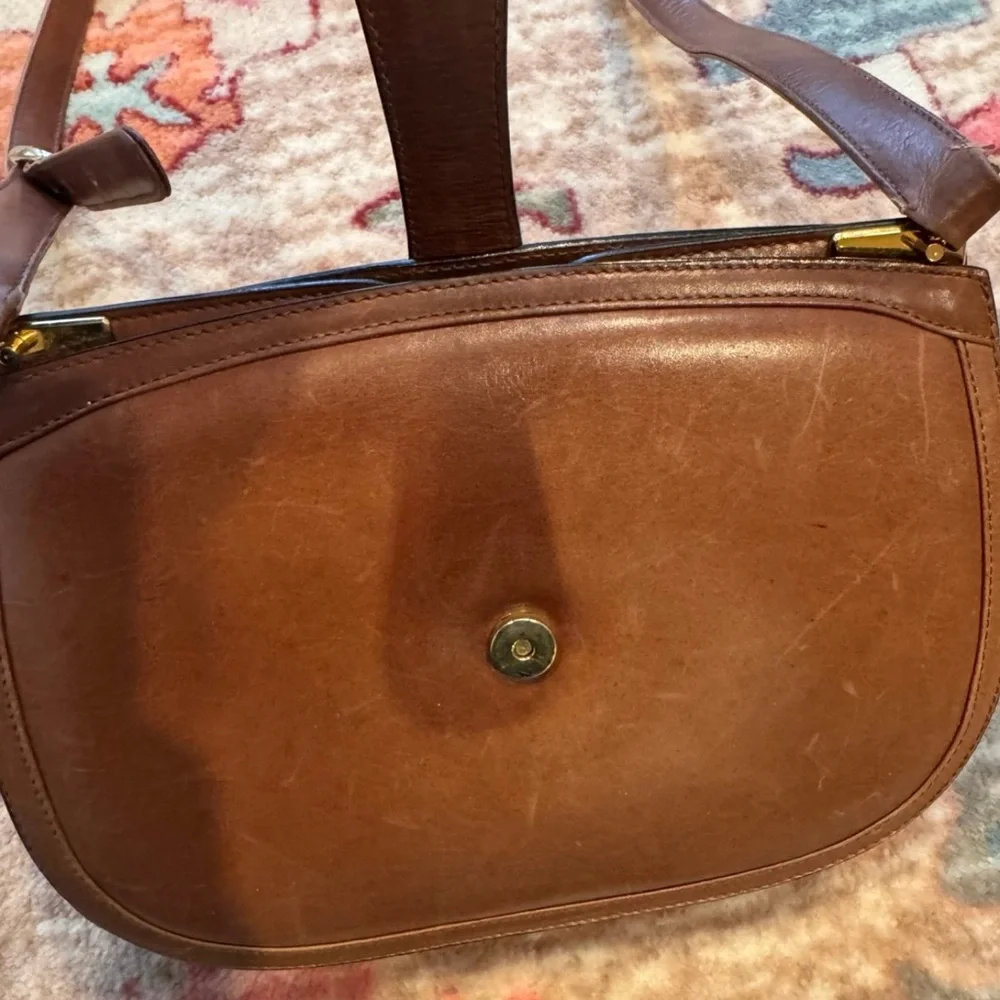Vintage Gucci Brown Leather Shoulder Bag - Picture 9 of 12